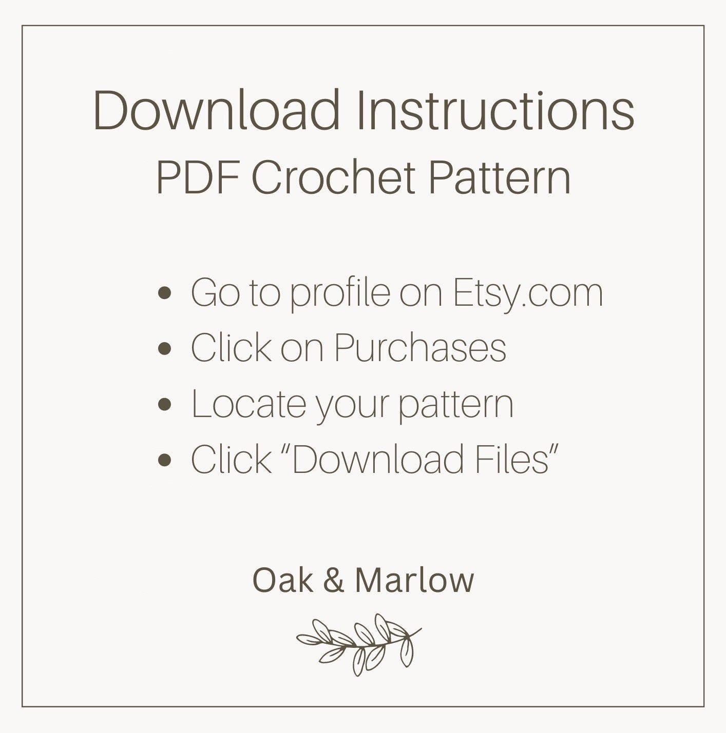 Mabel Chicken Crochet Pattern Bundle