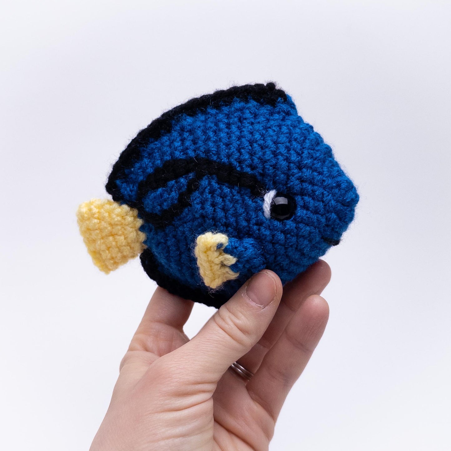 TheresasCrochetShop Beckett the Blue Tang Amigurumi Crochet Pattern PDF
