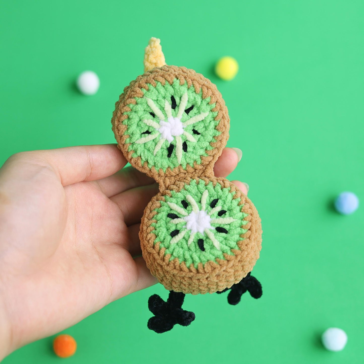 Hooktasyy Little Kiwi Bird Crochet Pattern PDF