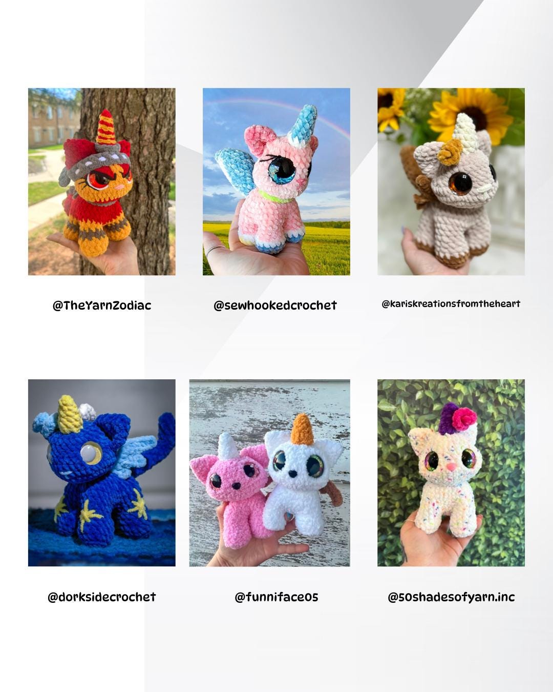 SnuggleBeansCrochet Tinker the Unikitty Crochet Pattern Customizable Amigurumi PDF