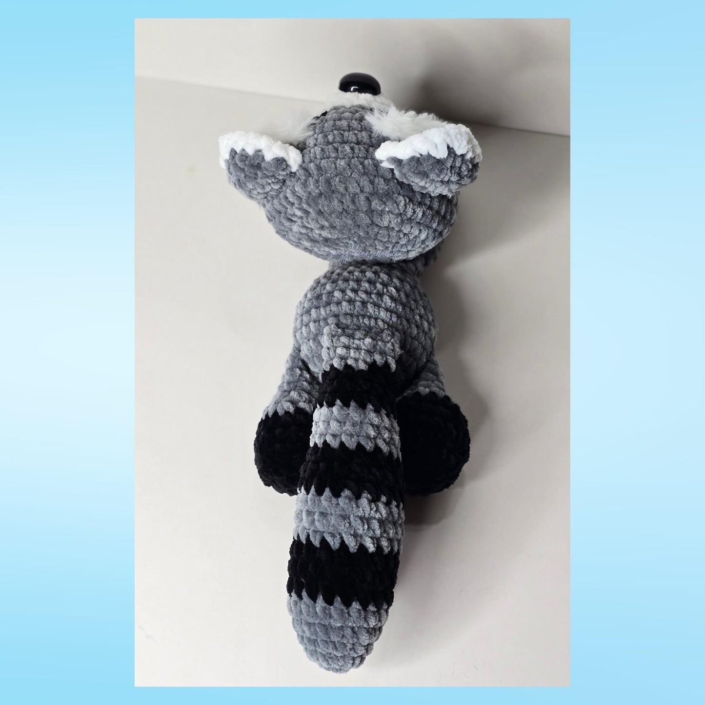 SnuggleBeansCrochet Raisin the Raccoon Intermediate Crochet Pattern