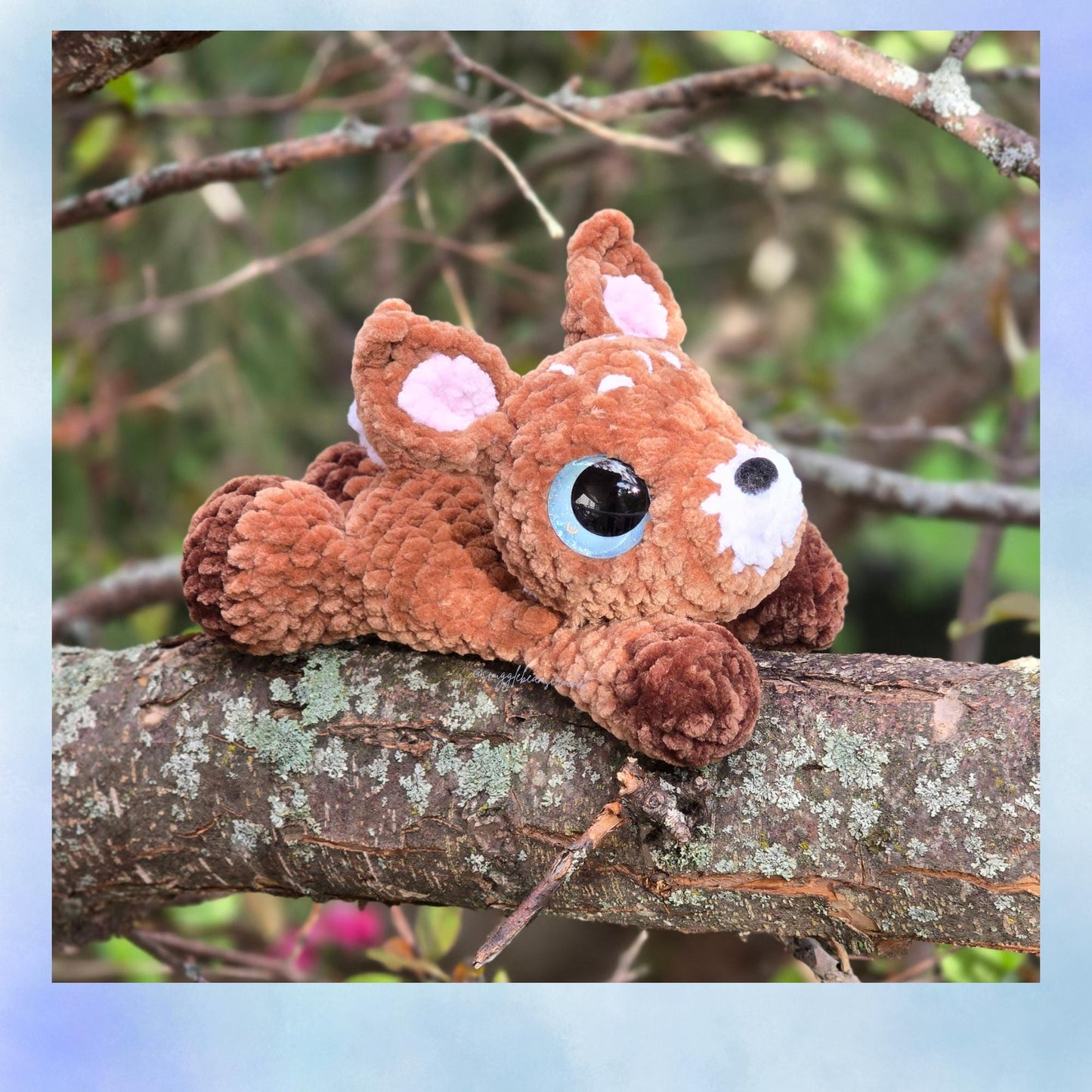 Mini Dory the Deer Crochet Pattern Intermediate Low-Sew PDF