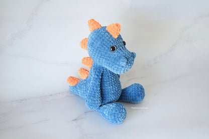 Large Dinosaur Amigurumi Pattern | Instant Digital download PDF