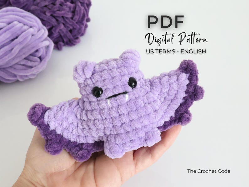 Low-Sew Pocket Bat Pattern | Instant Digital download PDF
