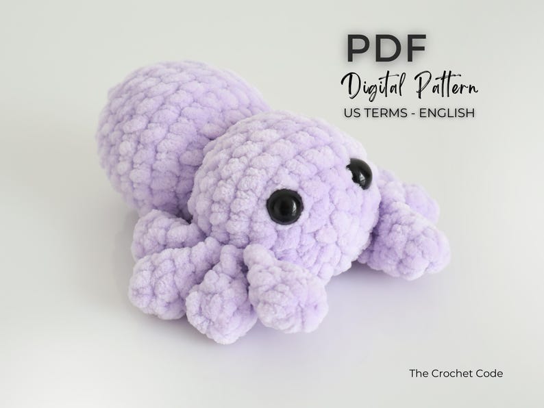 2-in-1 Spider Family Low-Sew Pattern | Instant Digital download PDF