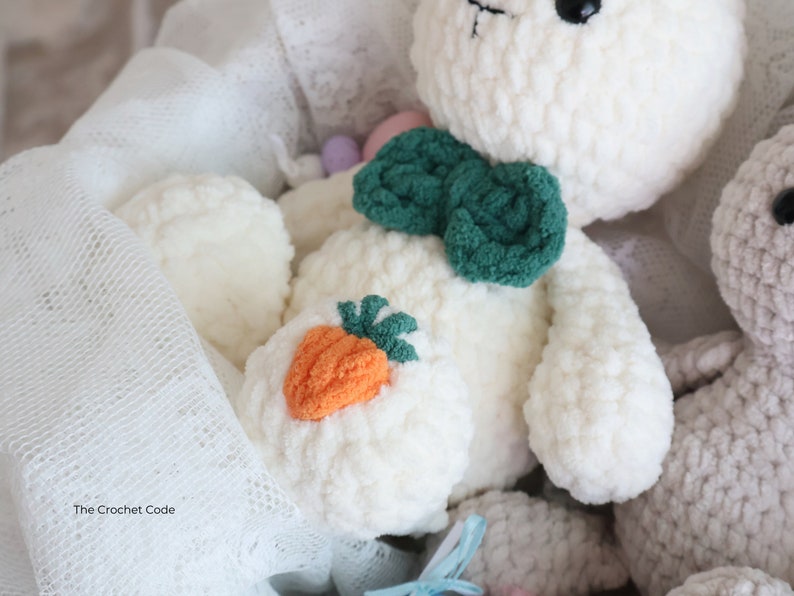 Low-Sew Easter Bunny Pattern | Instant Digital download PDF