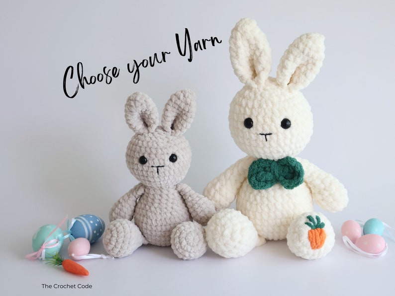 Low-Sew Easter Bunny Pattern | Instant Digital download PDF