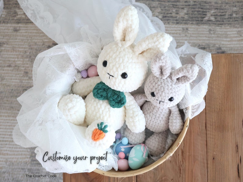 Low-Sew Easter Bunny Pattern | Instant Digital download PDF