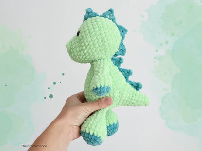 2-in-1 Dinosaur Bundle Pattern | Instant Digital download PDF