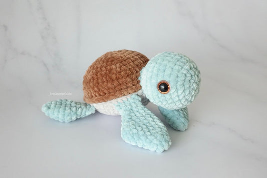 Plush Turtle Amigurumi Pattern | Instant Digital download PDF