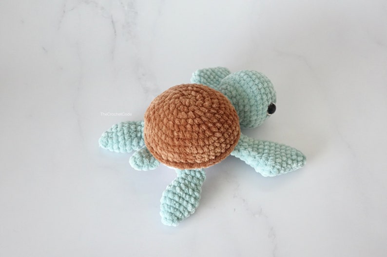 Plush Turtle Amigurumi Pattern | Instant Digital download PDF