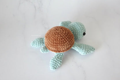 Plush Turtle Amigurumi Pattern | Instant Digital download PDF