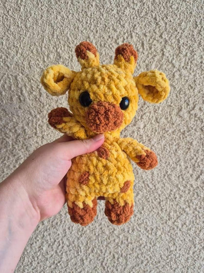Itty Belly Giraffe | Mini Plush Collection | Instant Digital download PDF