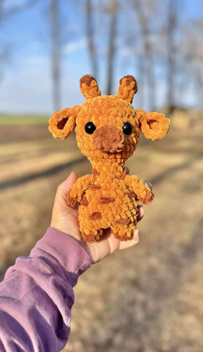 Itty Belly Giraffe | Mini Plush Collection | Instant Digital download PDF