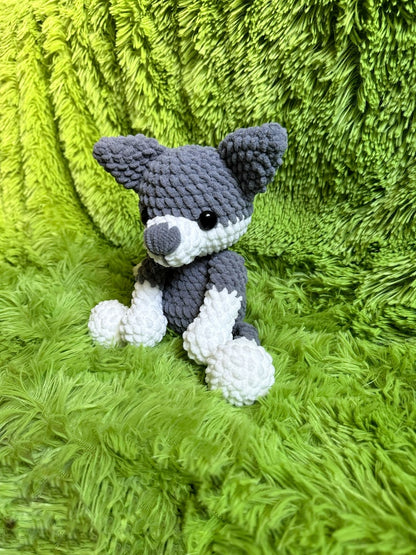 Wynter Wolf | Mini Belly Crochet Pattern | Instant Digital download PDF