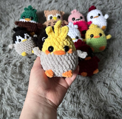 11-in-1 Low-Sew Pocket Birds Pattern | Instant Digital download PDF