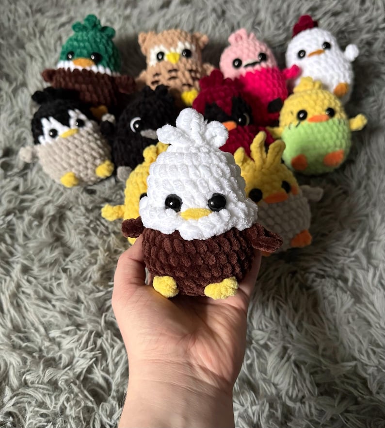 11-in-1 Low-Sew Pocket Birds Pattern | Instant Digital download PDF