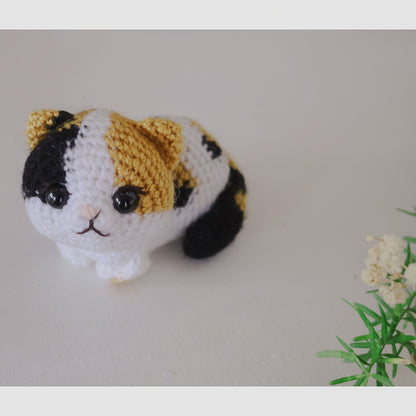 MagicRing Crochet Cat Amigurumi Pattern: Lucky Kitten (PDF Pattern)