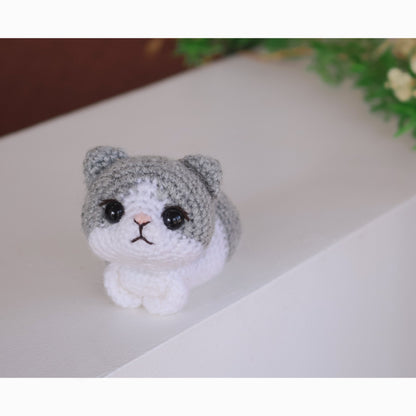 MagicRing Amigurumi Cat Crochet Pattern: My Little Luna (PDF Pattern)