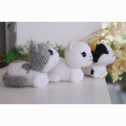 MagicRing Amigurumi Cat Crochet Pattern: My Little Luna (PDF Pattern)