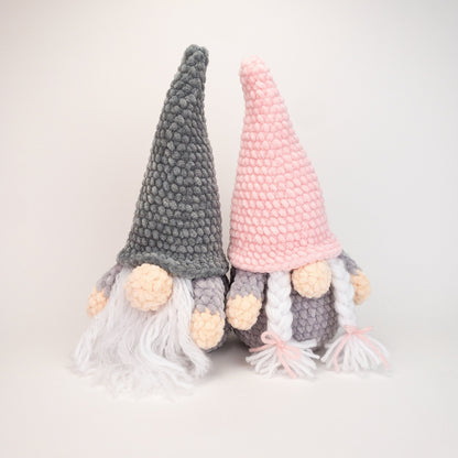 Crochet Pattern Plush Gnome Amigurumi PDF Digital Download