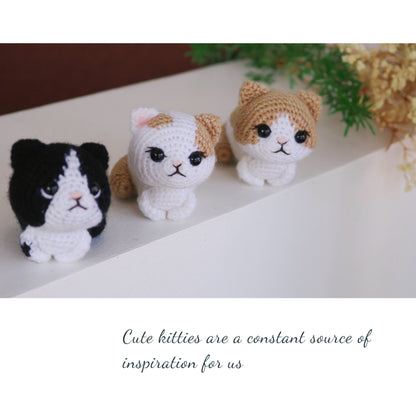 Amigurumi Crochet Cat Pattern Bundle 6-in-1 PDF