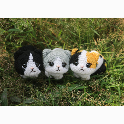 MagicRing Amigurumi Cat Crochet Pattern: My Little Luna (PDF Pattern)