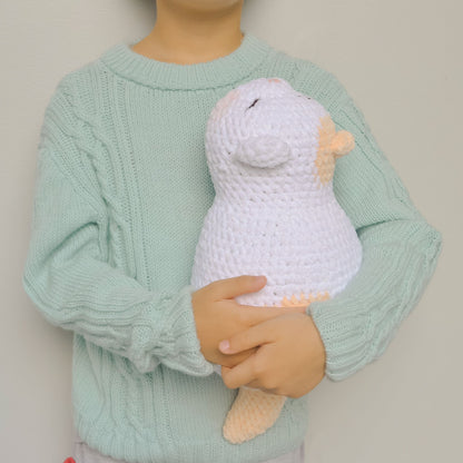 Marshmallow Kittie Crochet Pattern: Amigurumi Cat (PDF Pattern)