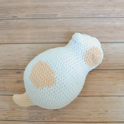 Marshmallow Kittie Crochet Pattern: Amigurumi Cat (PDF Pattern)