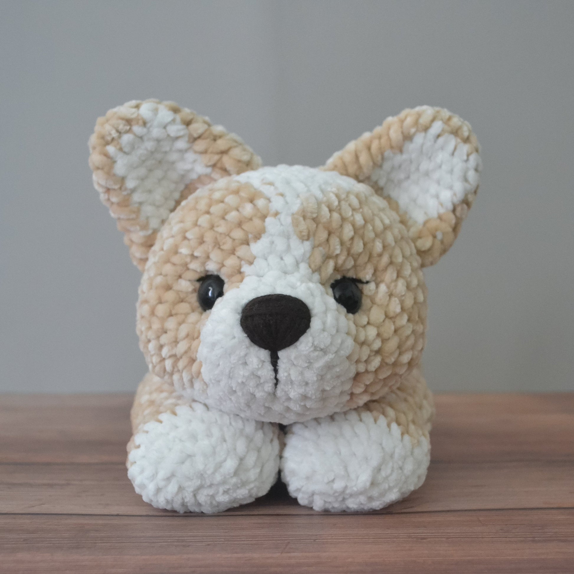 MagicRing Crochet Corgi Dog Amigurumi Pattern: Little Biscuit (PDF Pattern)