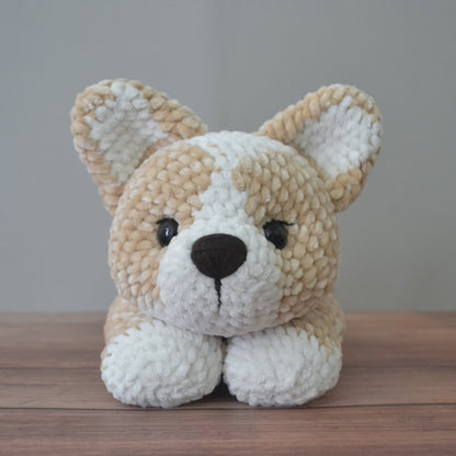 MagicRing Crochet Corgi Dog Amigurumi Pattern: Little Biscuit (PDF Pattern)