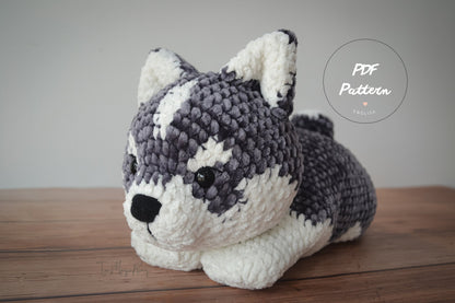 Little Archer Husky Crochet Pattern (PDF Pattern)
