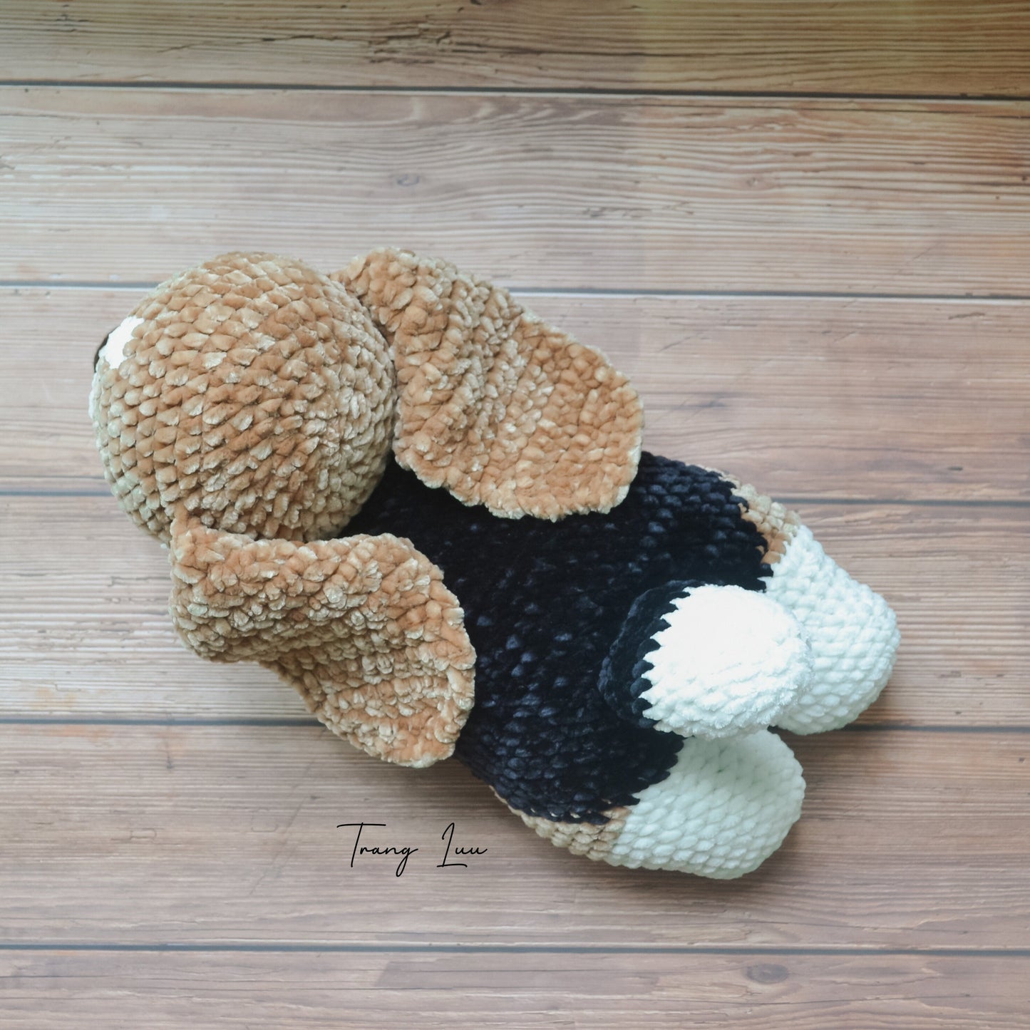 MagicRing Beagle Puppy Crochet Pattern: Little Bailey Amigurumi (PDF Pattern)