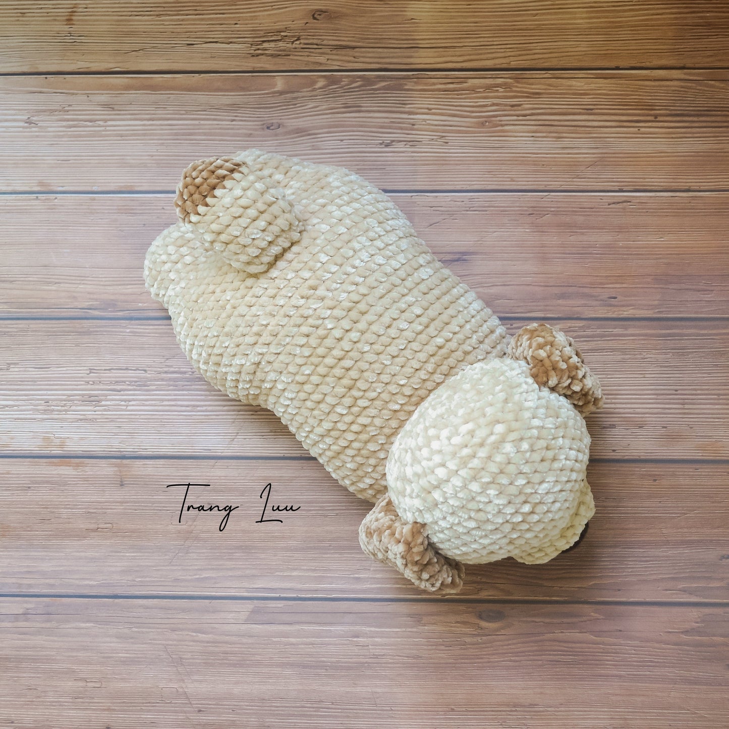 Crochet Golden Retriever Puppy Pattern: Little Potato Amigurumi (PDF Pattern)