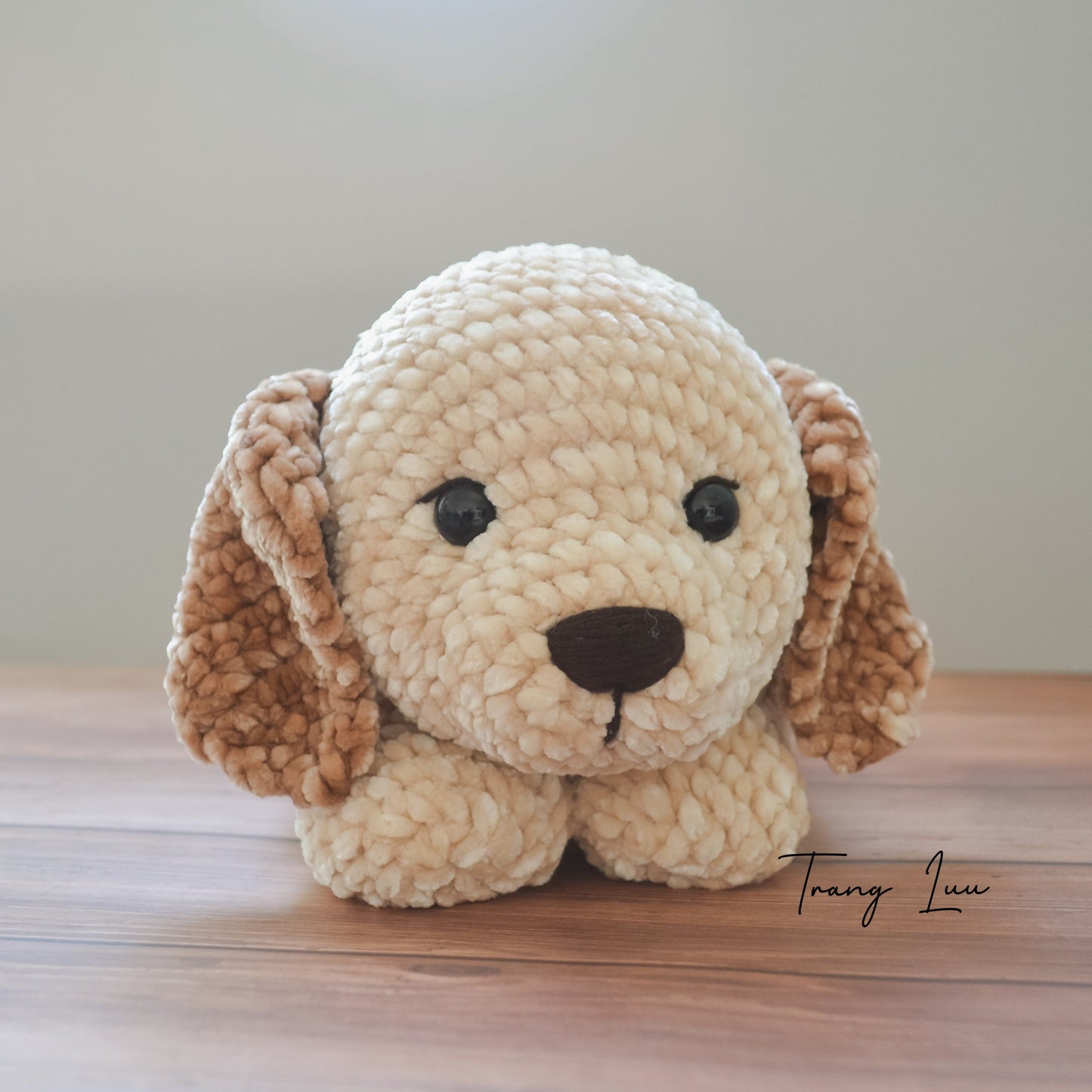 Crochet Golden Retriever Puppy Pattern: Little Potato Amigurumi (PDF Pattern)