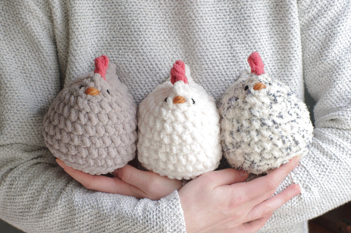 Oak and Marlow Mabel Chicken Amigurumi Crochet Pattern