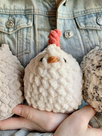 Oak and Marlow Mabel Chicken Amigurumi Crochet Pattern