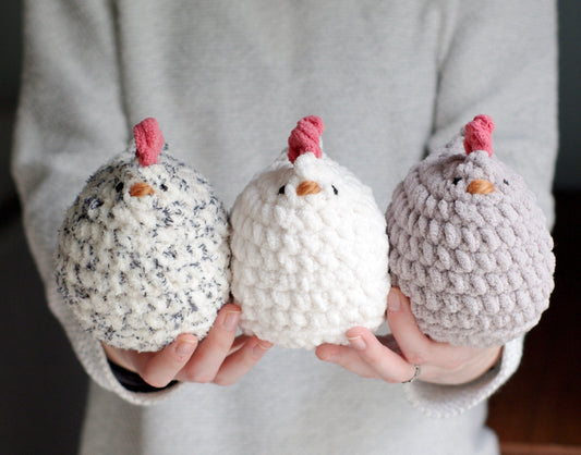 Oak and Marlow Mabel Chicken Amigurumi Crochet Pattern