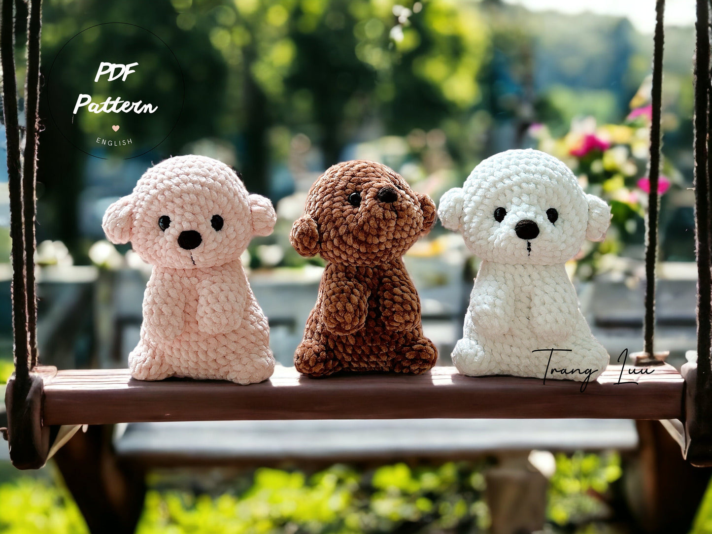 MagicRing Crochet Dog Amigurumi Pattern: Little Callie (PDF Pattern)