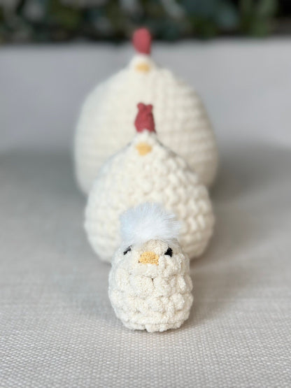 Mabel Chicken Crochet Pattern Bundle