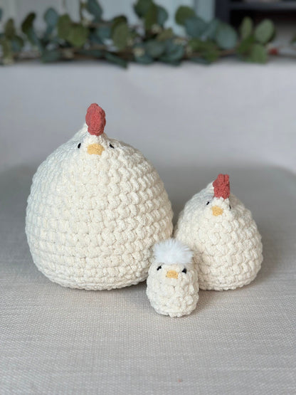 Mabel Chicken Crochet Pattern Bundle