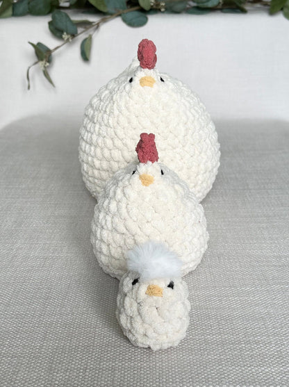 Mabel Chicken Crochet Pattern Bundle