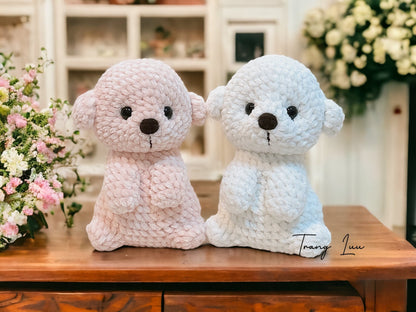 MagicRing Crochet Dog Amigurumi Pattern: Little Callie (PDF Pattern)