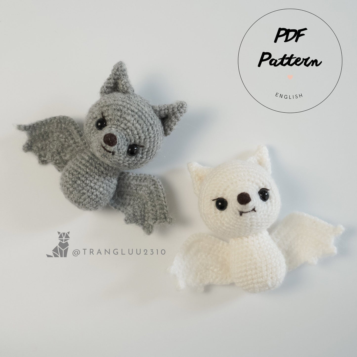 MagicRing Little Bat Crochet Pattern (PDF Pattern)