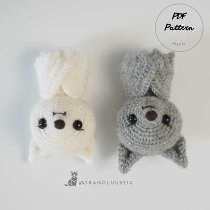 MagicRing Little Bat Crochet Pattern (PDF Pattern)