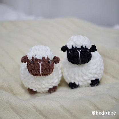 Bedabee Little Sheep Crochet Plushies Pattern Amigurumi PDF Tutorial