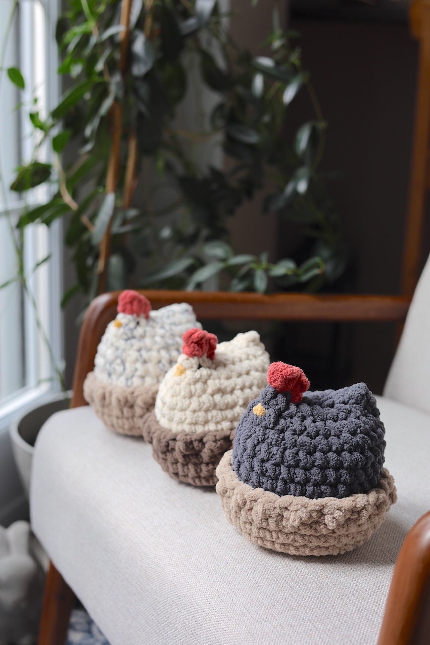 Oak and Marlow Mabel Chicken and Nest Crochet Pattern