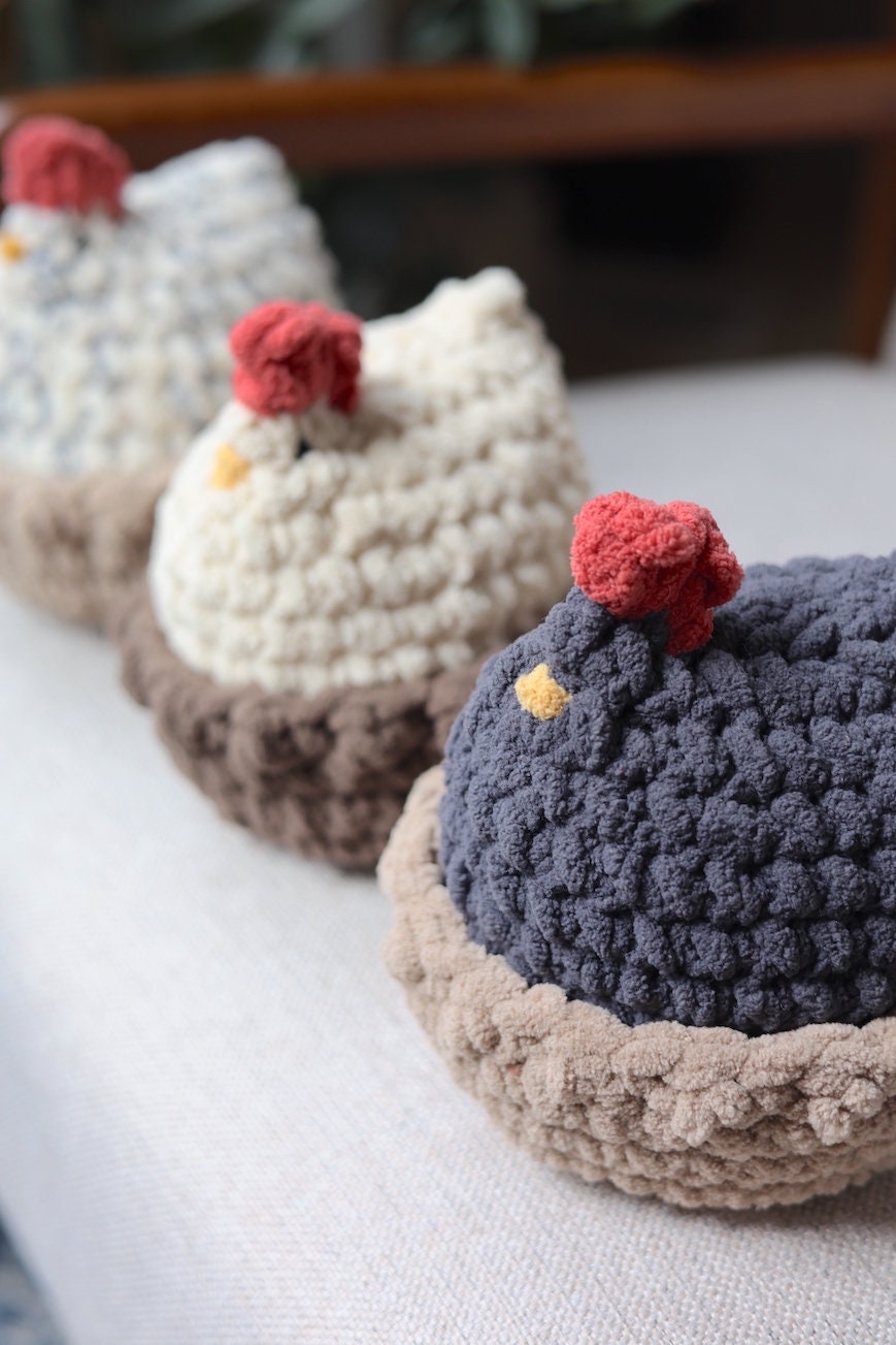 Oak and Marlow Mabel Chicken and Nest Crochet Pattern