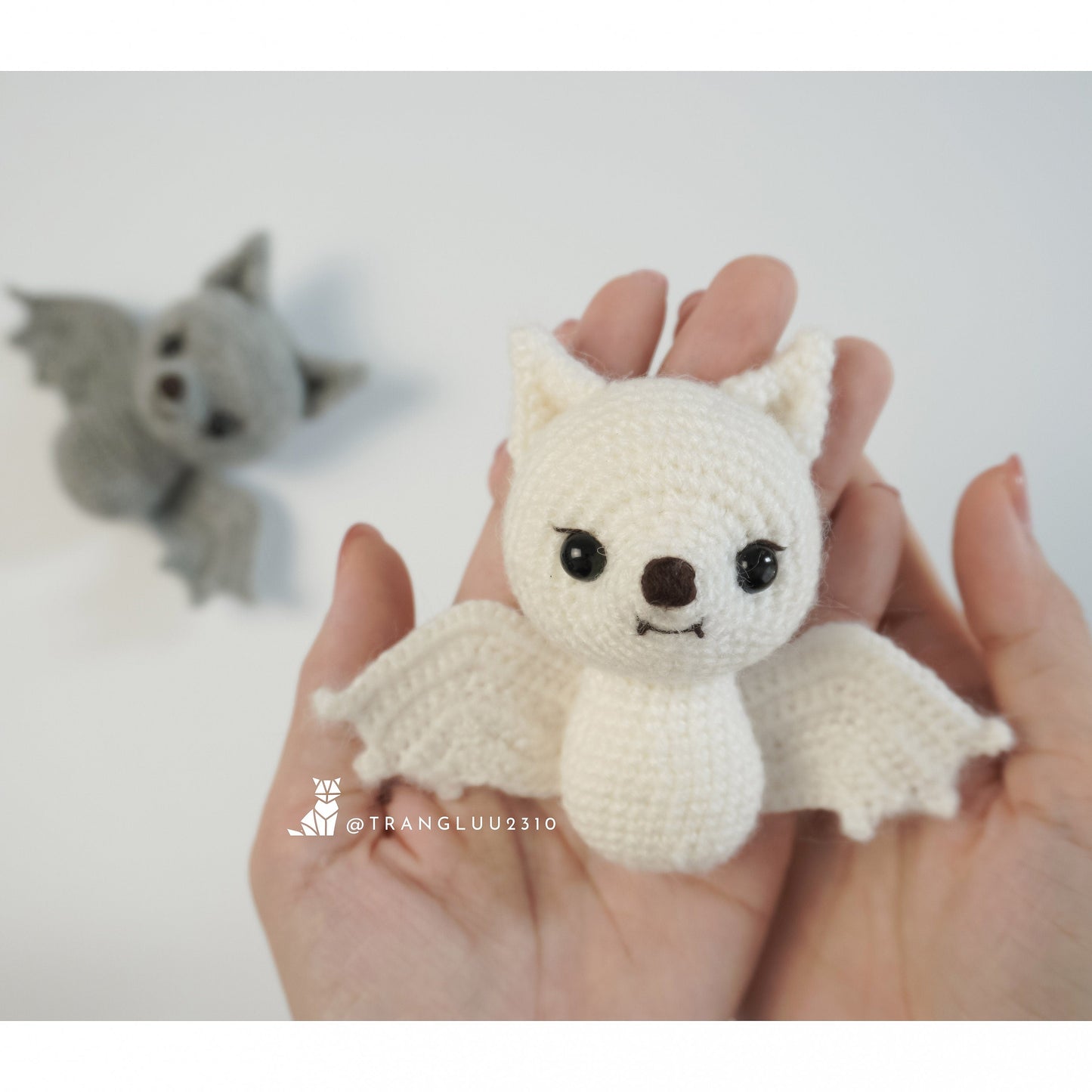 MagicRing Little Bat Crochet Pattern (PDF Pattern)