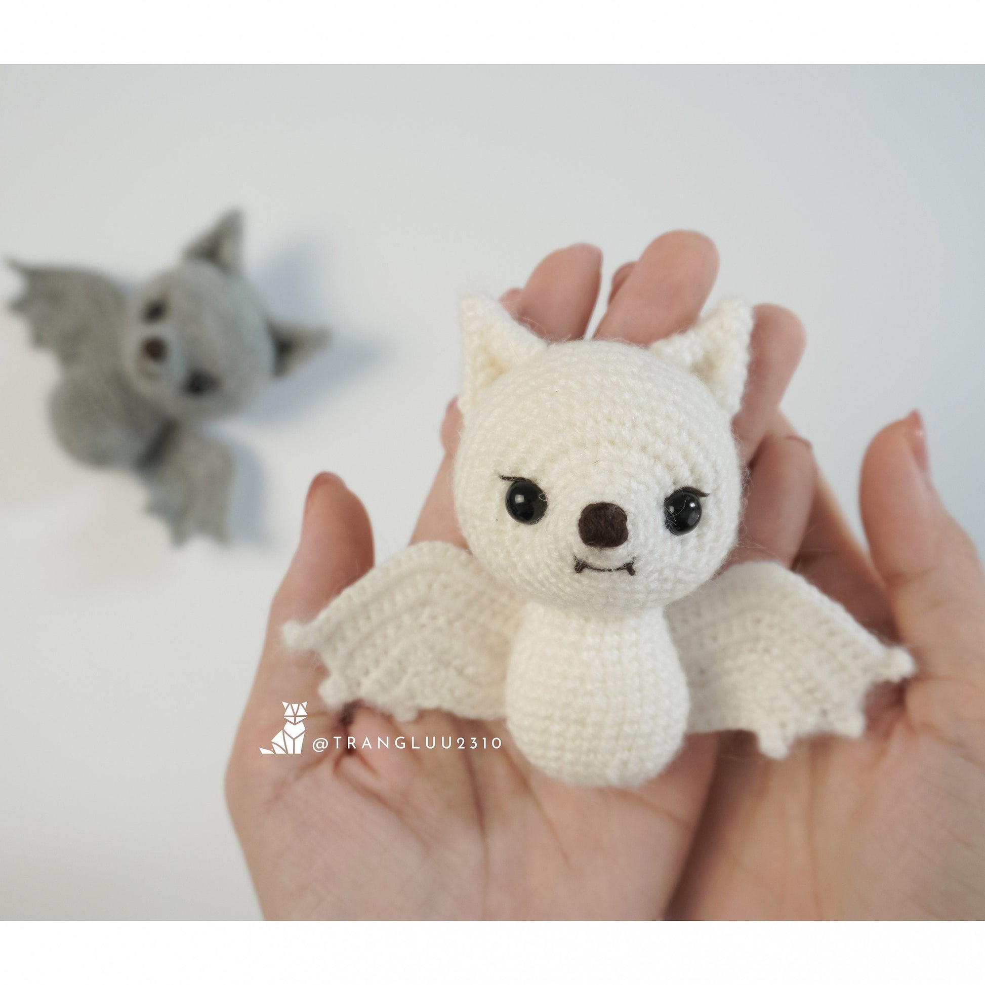 MagicRing Little Bat Crochet Pattern (PDF Pattern)